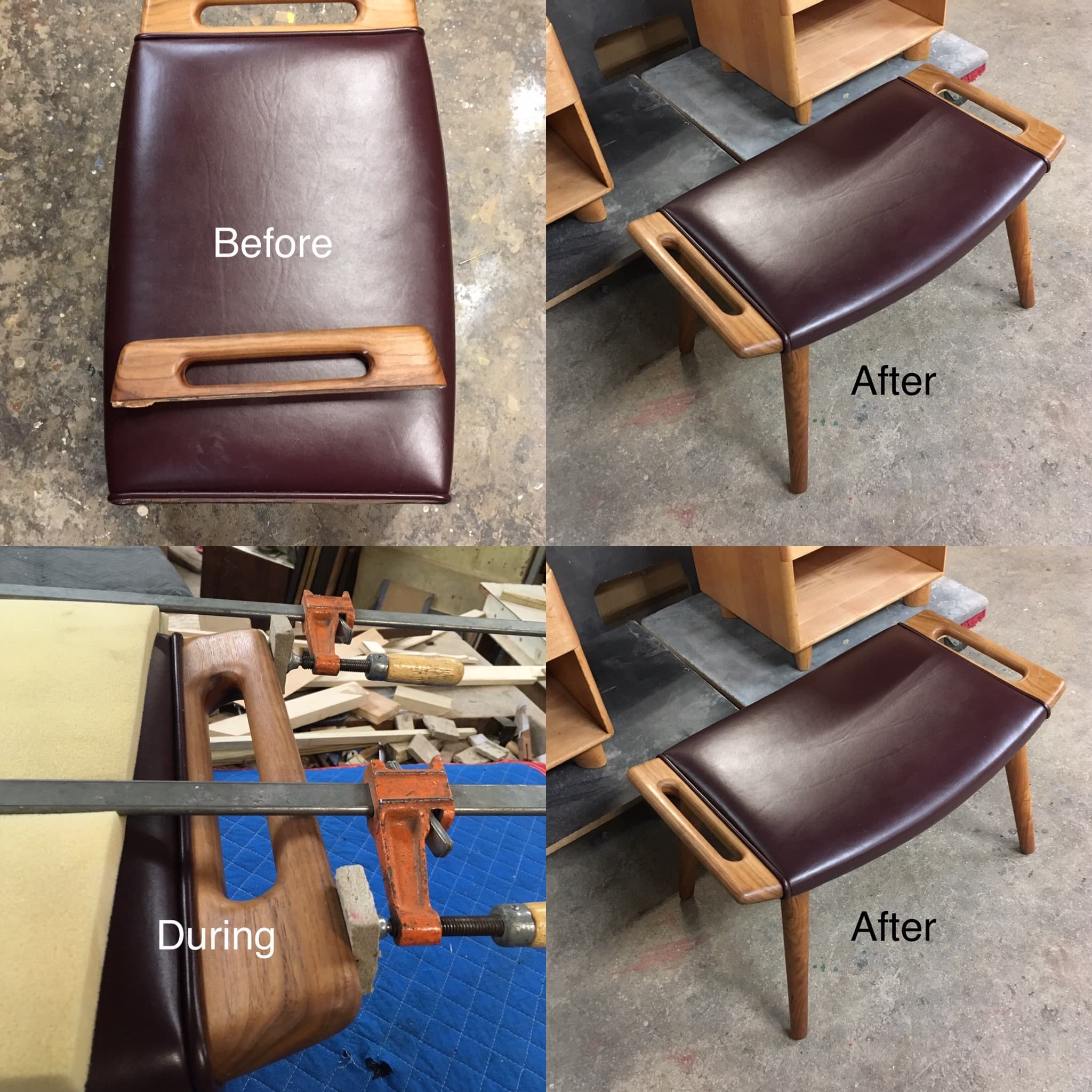 Chair restoration detail